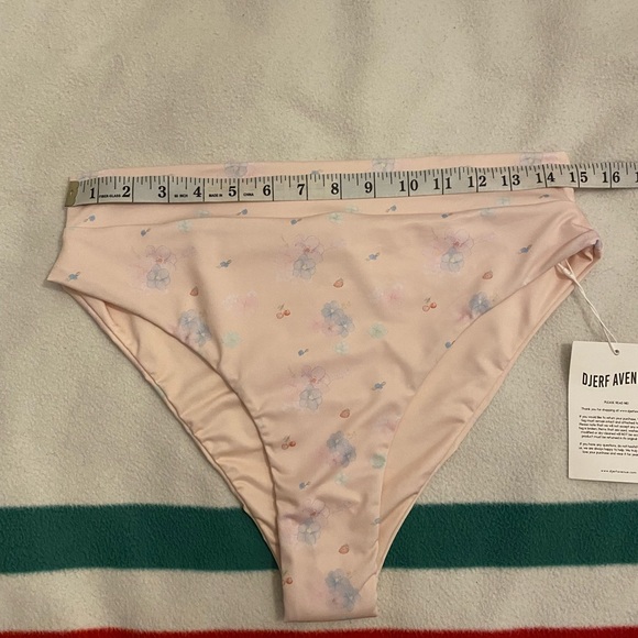 Djerf Avenue High Waist Bottom Summer Island - Sz L - Picture 6 of 8